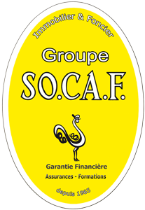 Logo société de caution financière SOCAF